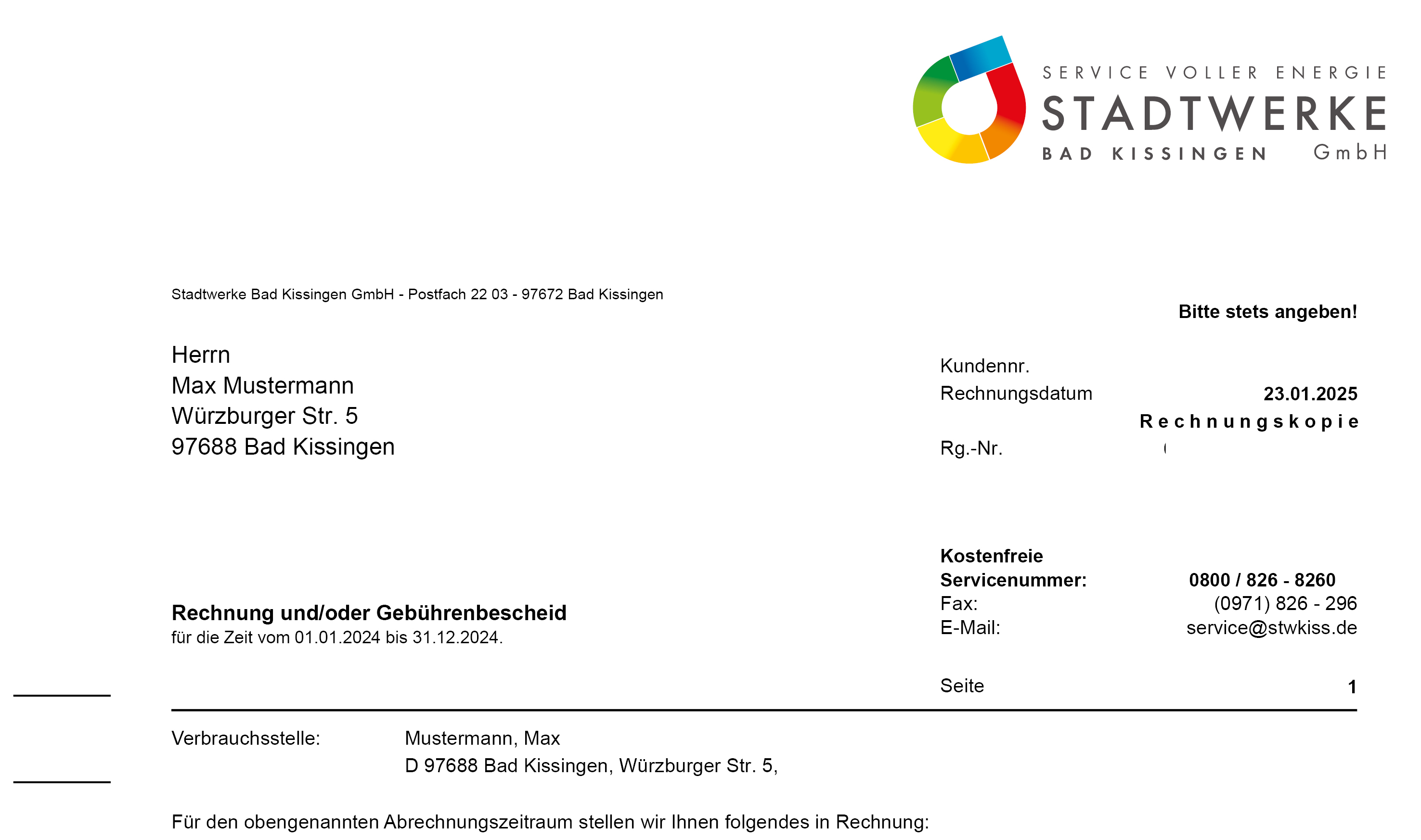 FAQ Jahresabrechnung 2025