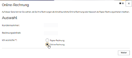 Rechnung onlineb