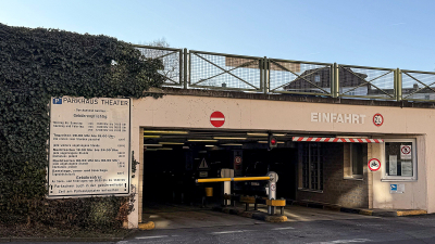 Eingeschränkte Nutzung wegen Überprüfungsarbeiten im Parkhaus Theaterplatz